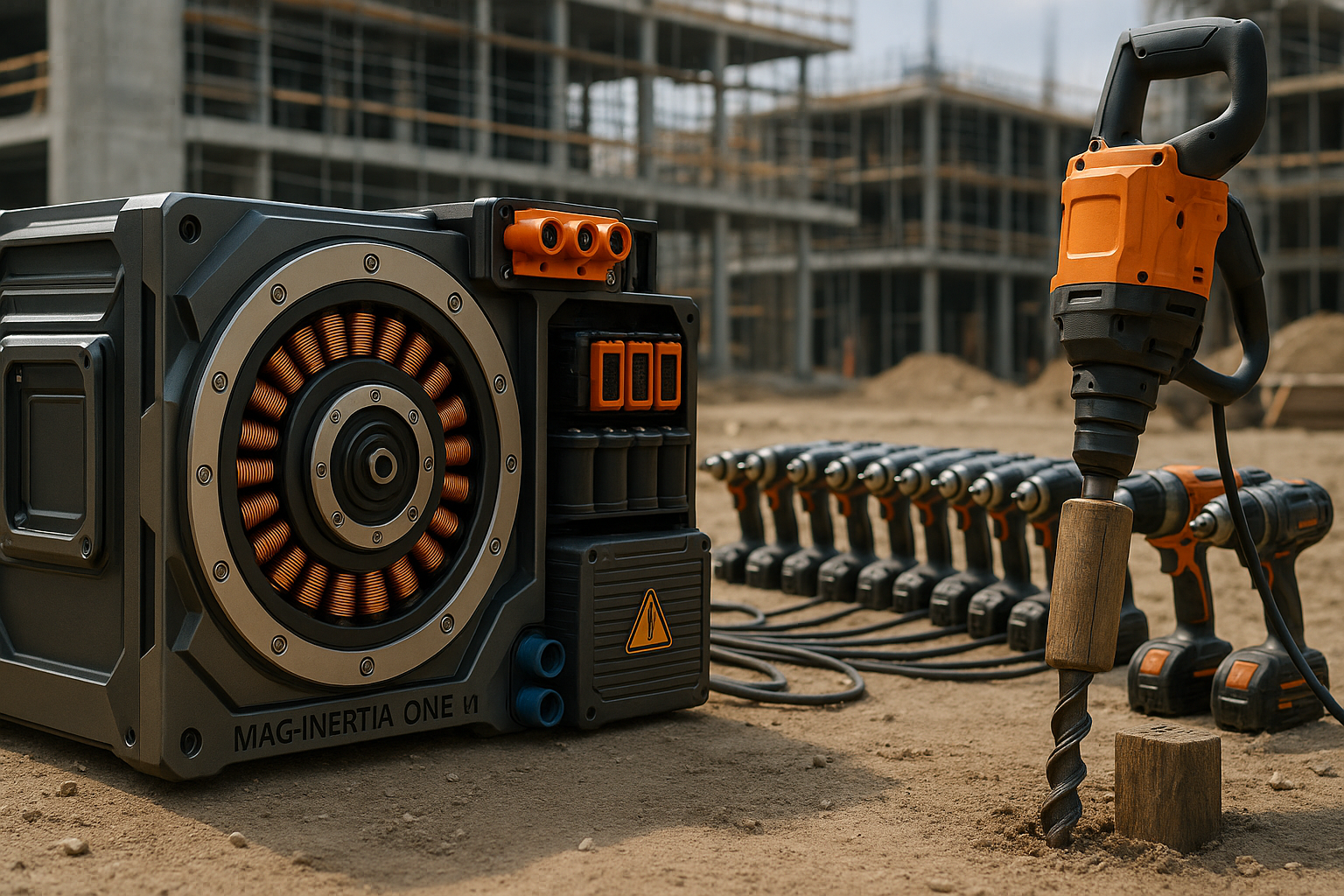 Ioncore flywheel generator render