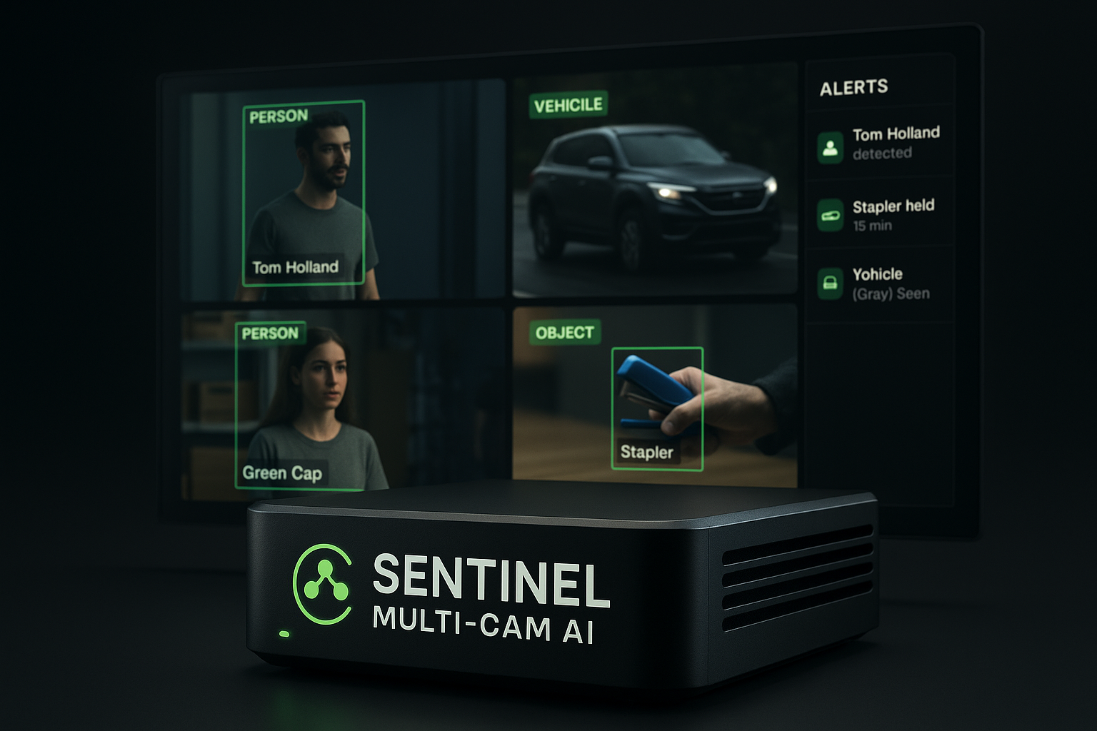 Sentinel Multi-Cam AI appliance hardware